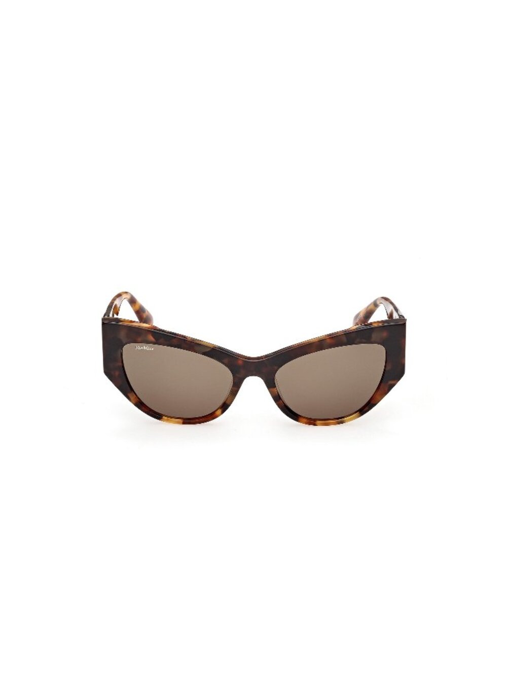 New Max Mara Women's Sunglasses Havana Green Lens Injected Frame MaxMara MM0192